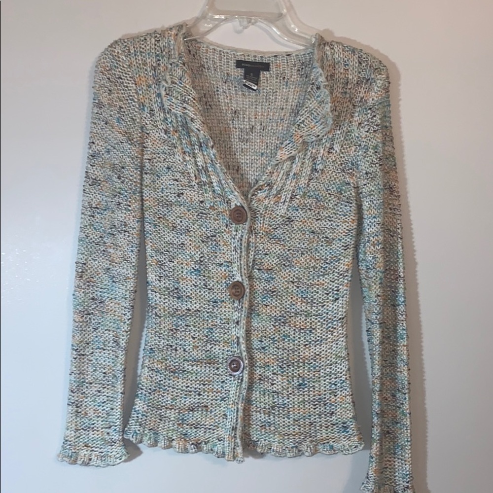 BCBGMaxAzria Button Down Sweater- Size Small